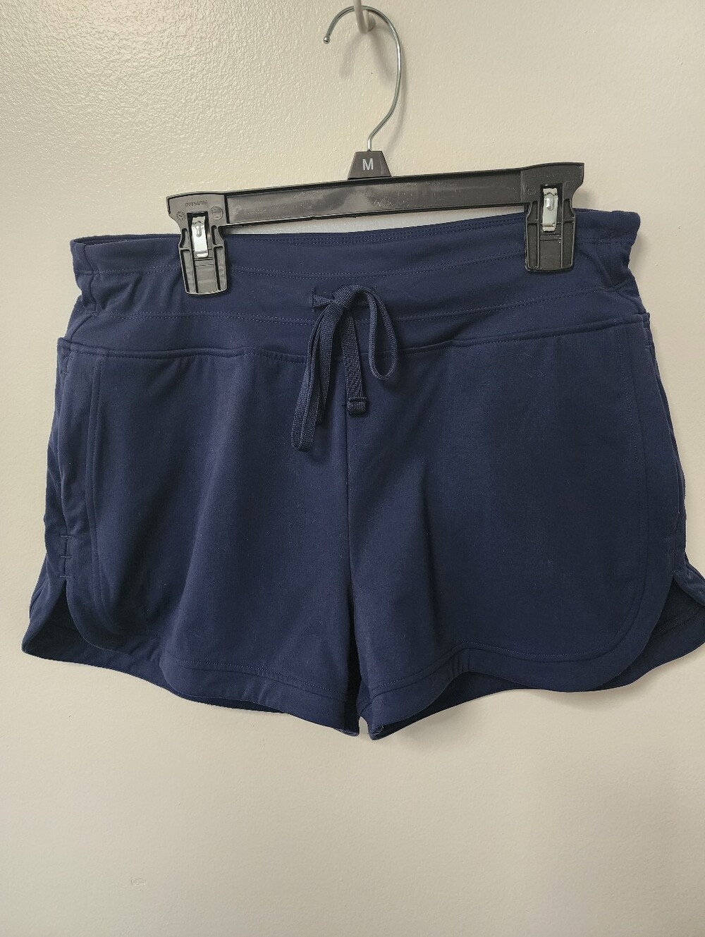 Zyia Women's Navy Drawstring Active Shorts